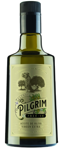 Botella Aceite pilgrim bodegas martinez alesanco